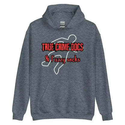 True Crime Docs & Fuzzy Socks - Pullover Hoodie - Cady Creations