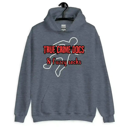 True Crime Docs & Fuzzy Socks - Pullover Hoodie - Cady Creations