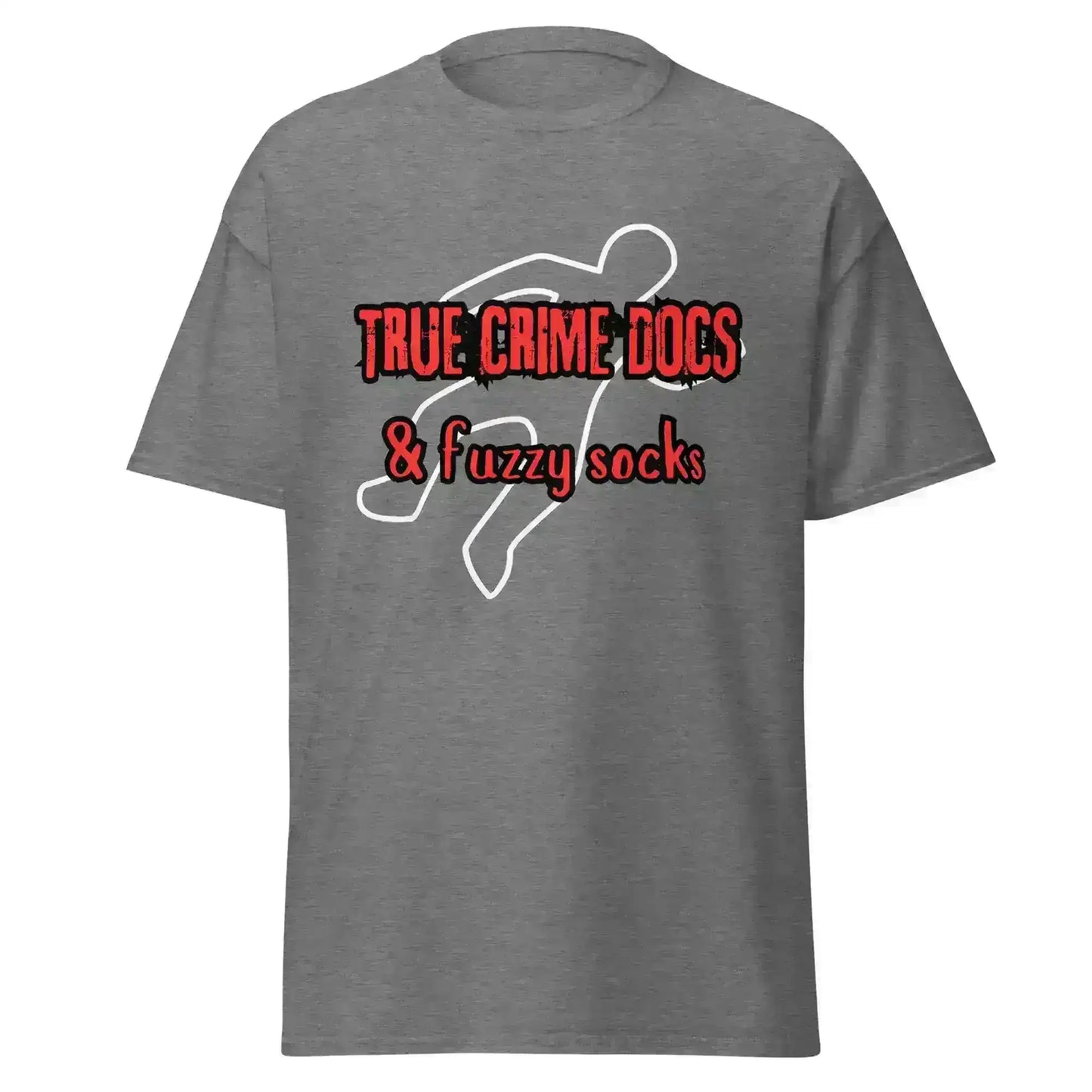 True Crime Docs & Fuzzy Socks Unisex Graphic Tee - Cady Creations