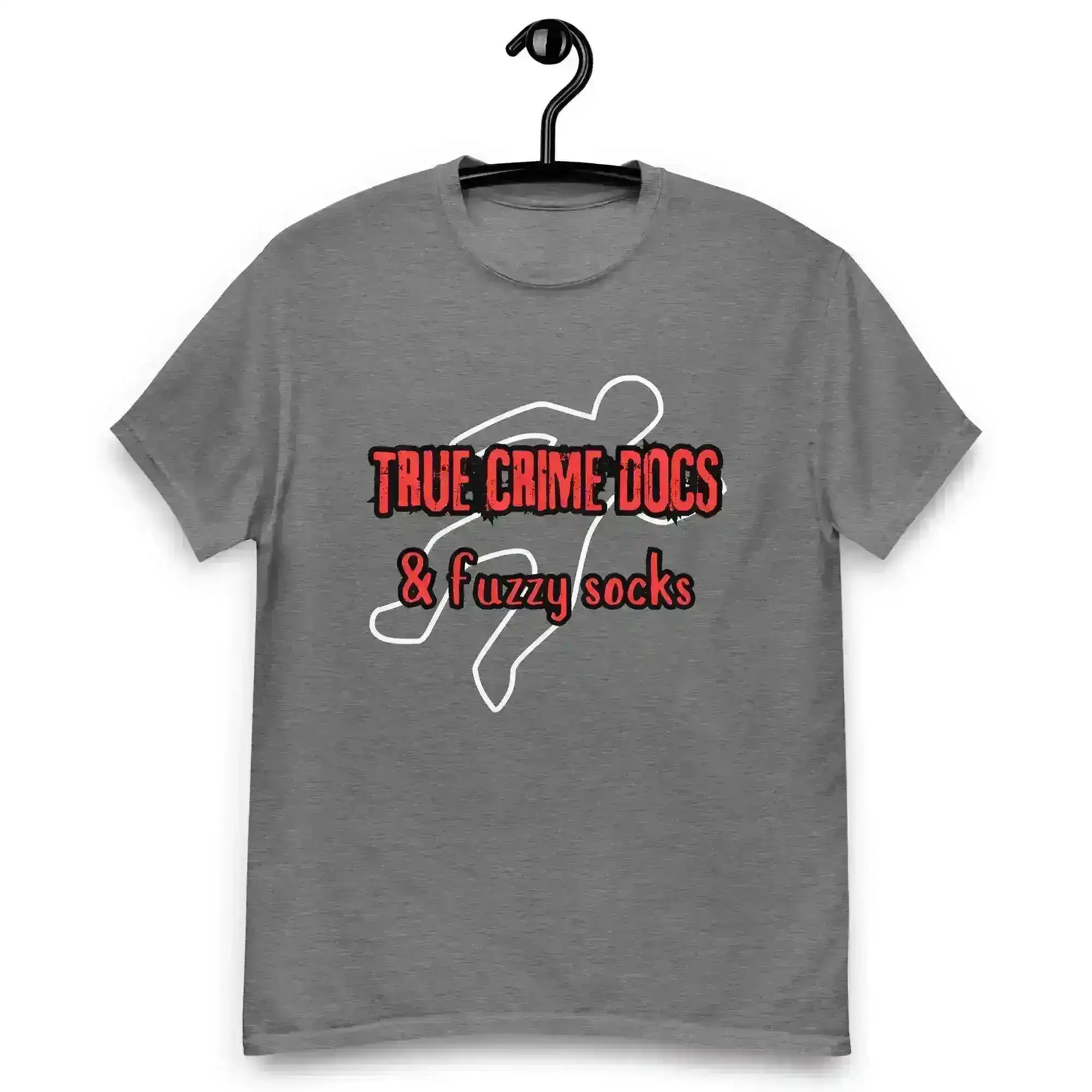 True Crime Docs & Fuzzy Socks Unisex Graphic Tee - Cady Creations