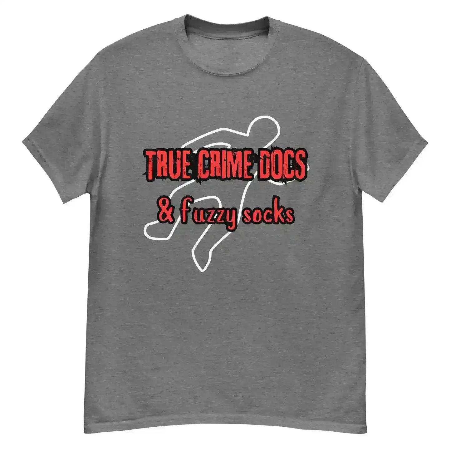 True Crime Docs & Fuzzy Socks Unisex Graphic Tee - Cady Creations