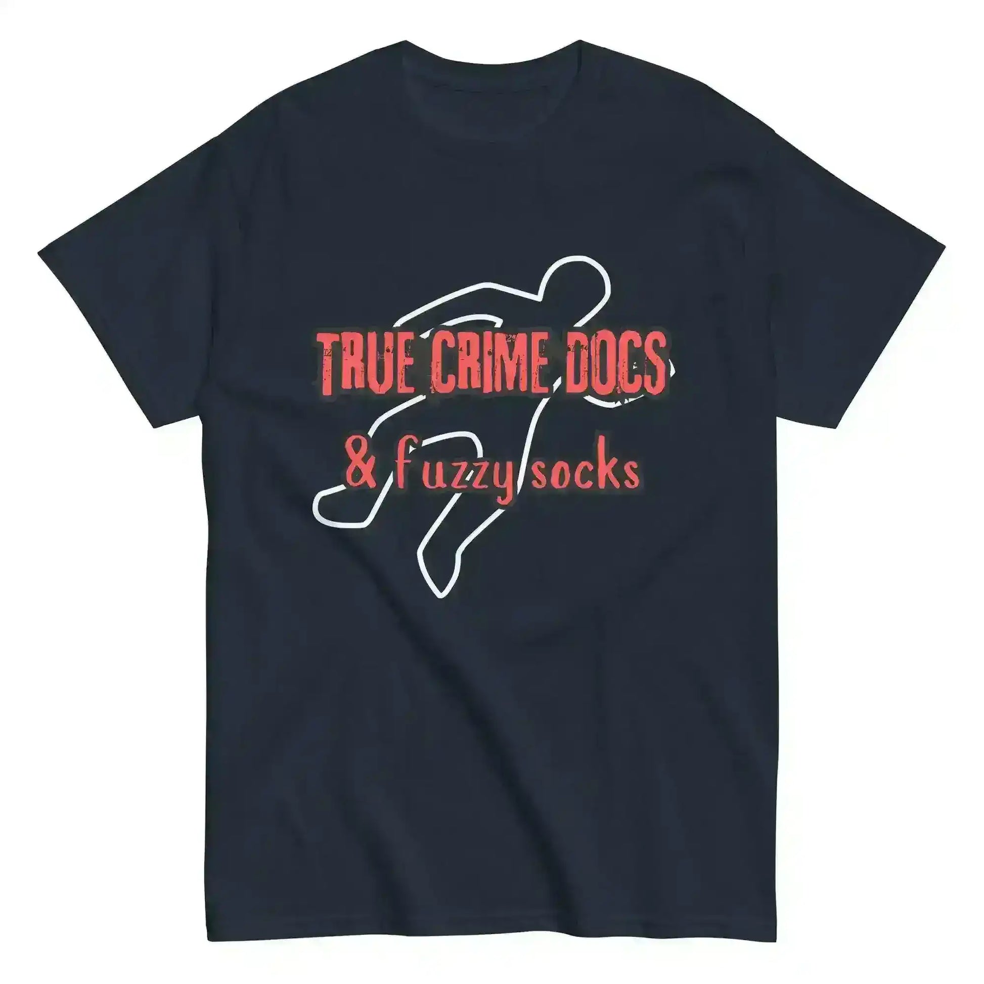 True Crime Docs & Fuzzy Socks Unisex Graphic Tee - Cady Creations