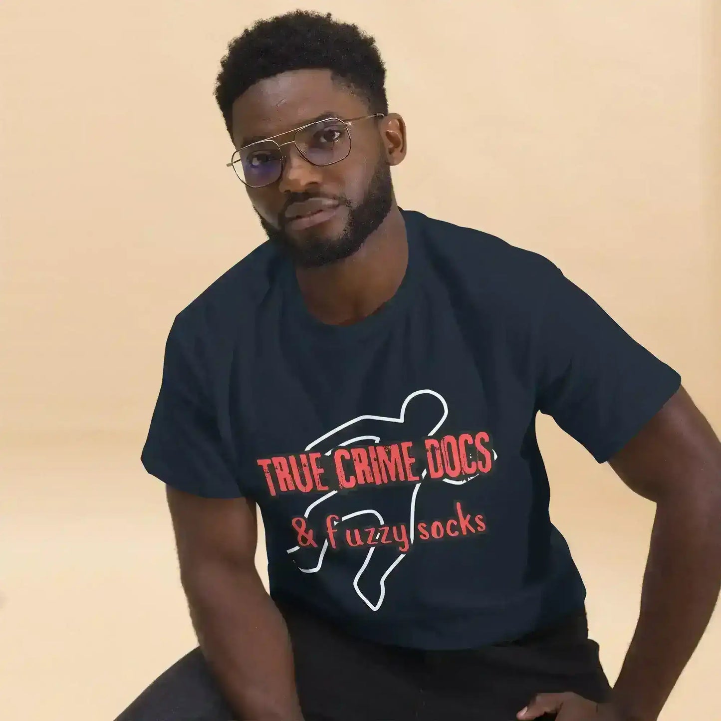 True Crime Docs & Fuzzy Socks Unisex Graphic Tee - Cady Creations