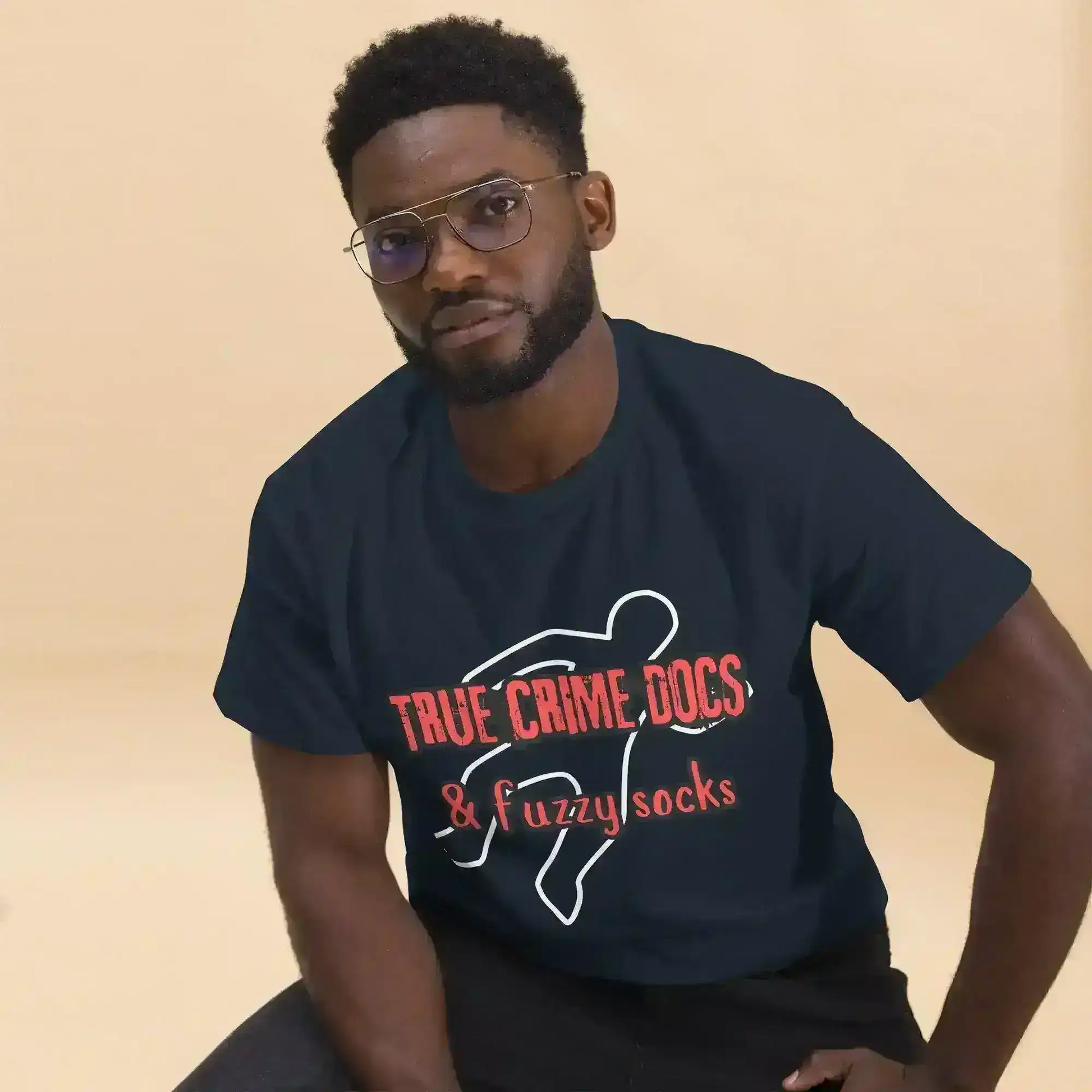 True Crime Docs & Fuzzy Socks Unisex Graphic Tee - Cady Creations