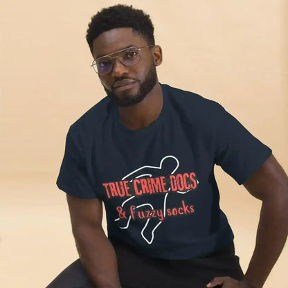 True Crime Docs & Fuzzy Socks Unisex Graphic Tee - Cady Creations