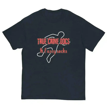 True Crime Docs & Fuzzy Socks Unisex Graphic Tee - Cady Creations