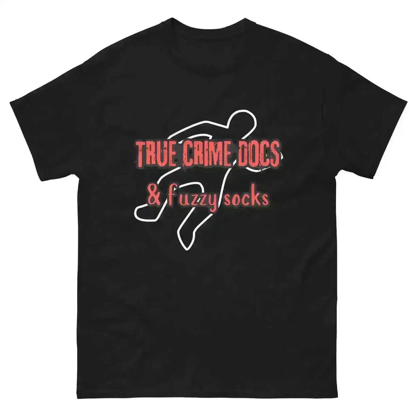True Crime Docs & Fuzzy Socks - Unisex Tee - Cady Creations