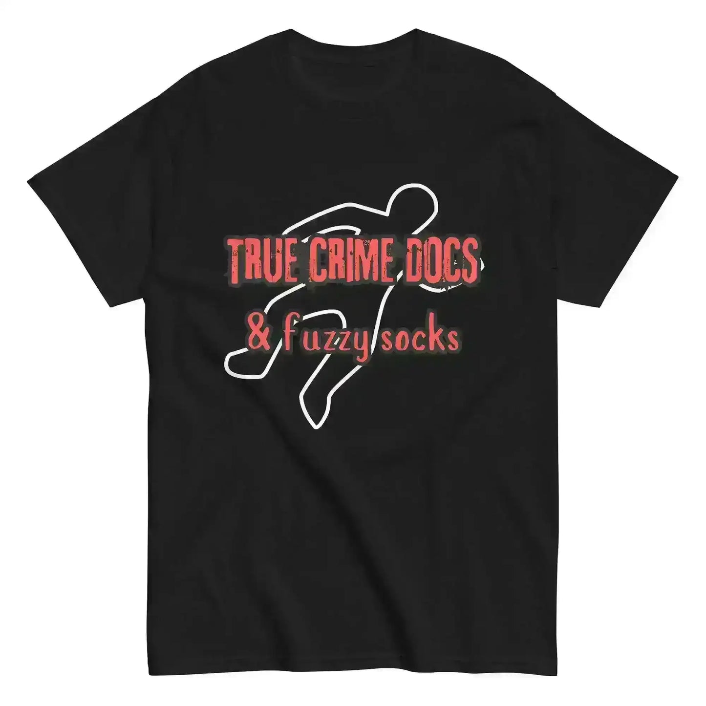 True Crime Docs & Fuzzy Socks - Unisex Tee - Cady Creations