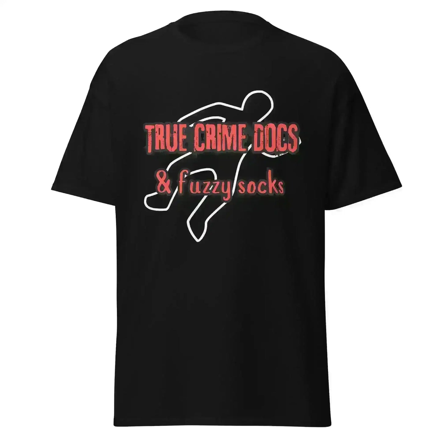 True Crime Docs & Fuzzy Socks - Unisex Tee - Cady Creations