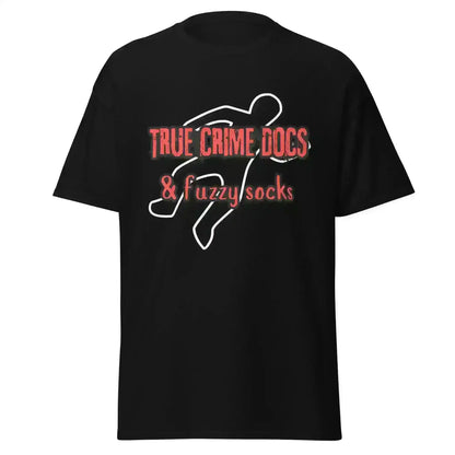 True Crime Docs & Fuzzy Socks - Unisex Tee - Cady Creations