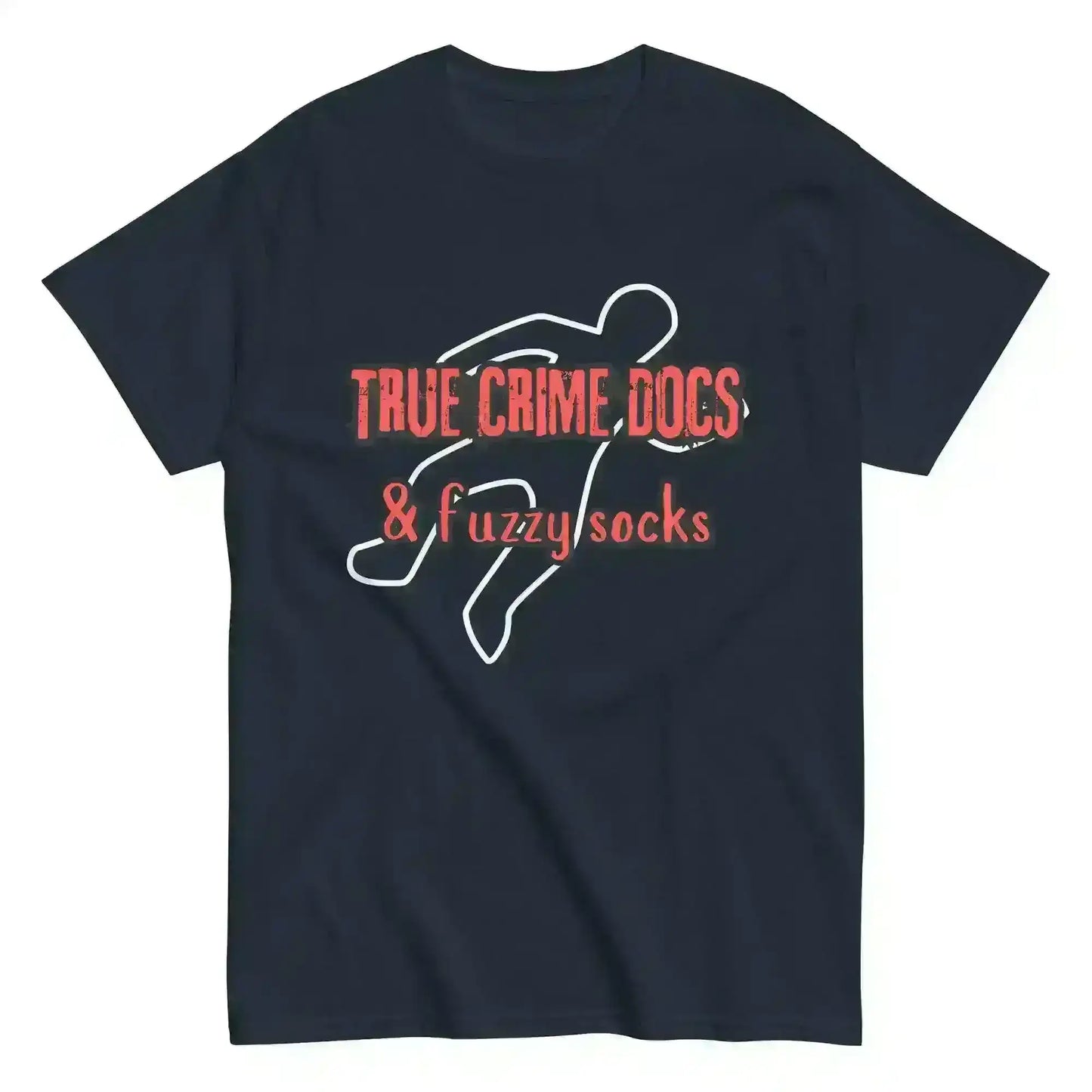 True Crime Docs & Fuzzy Socks - Unisex Tee - Cady Creations