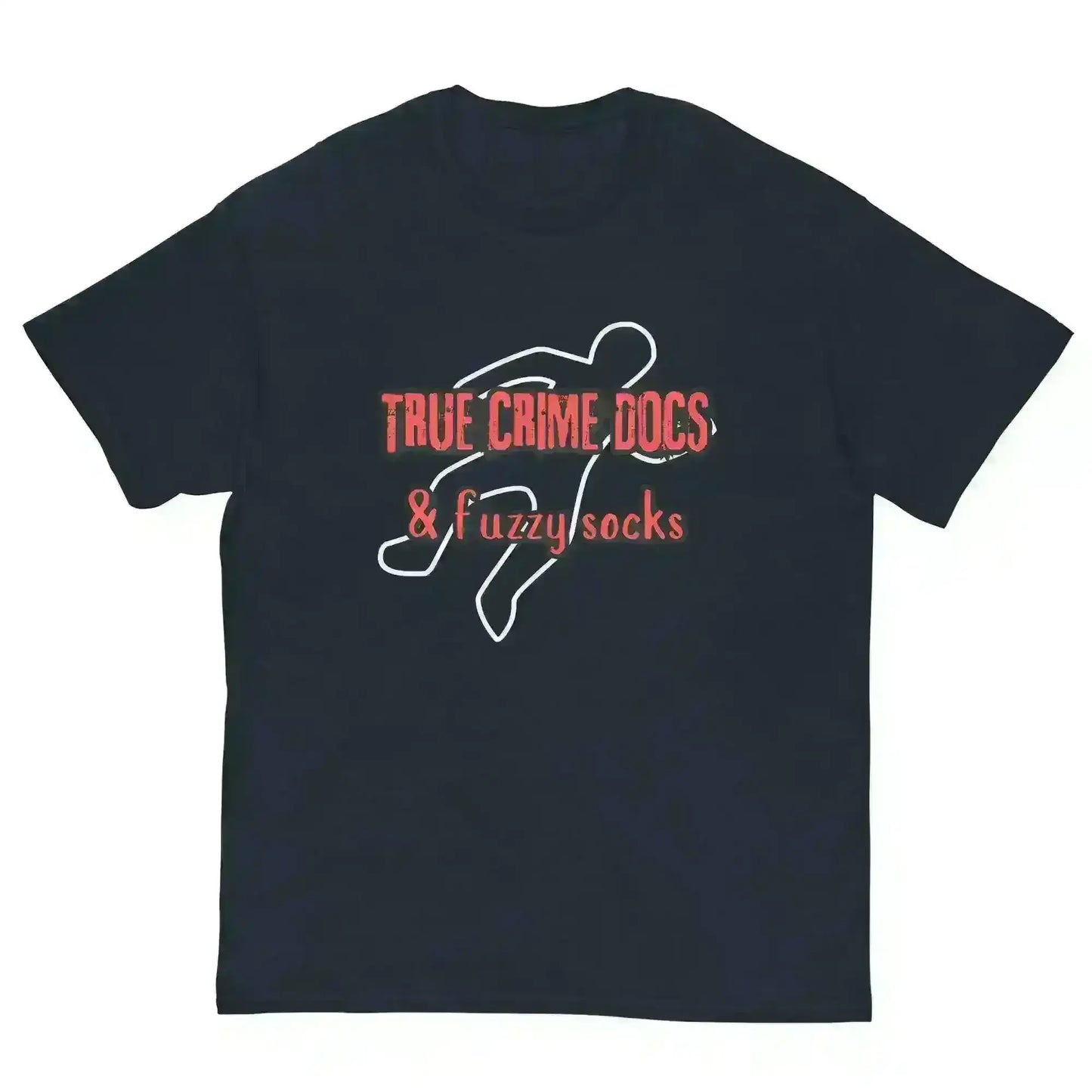True Crime Docs & Fuzzy Socks - Unisex Tee - Cady Creations