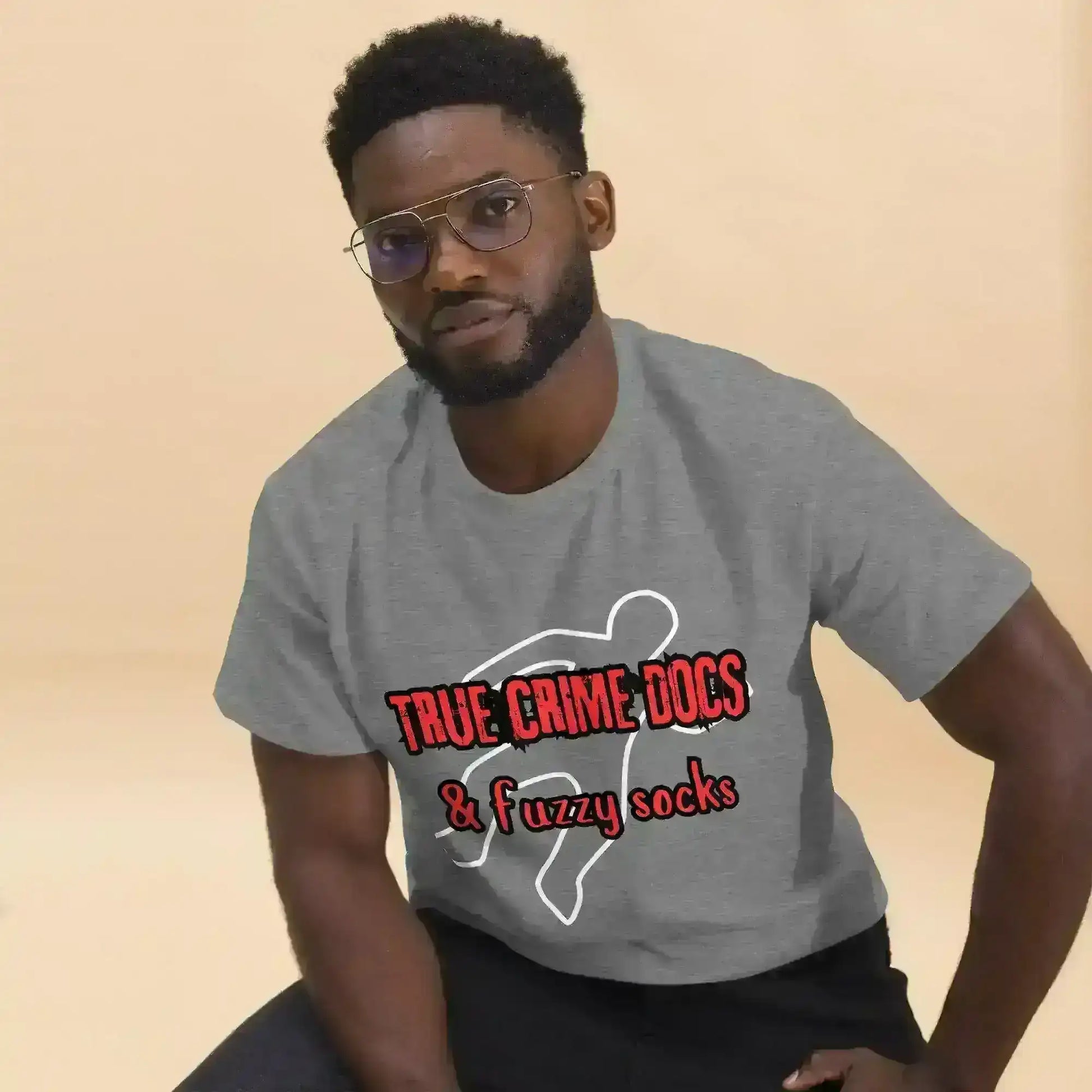 True Crime Docs & Fuzzy Socks - Unisex Tee - Cady Creations