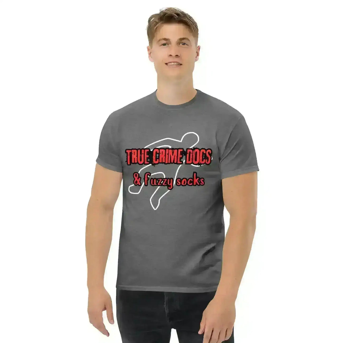 True Crime Docs & Fuzzy Socks - Unisex Tee - Cady Creations