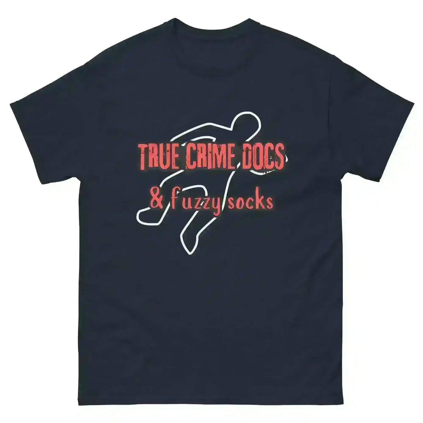 True Crime Docs & Fuzzy Socks - Unisex Tee - Cady Creations