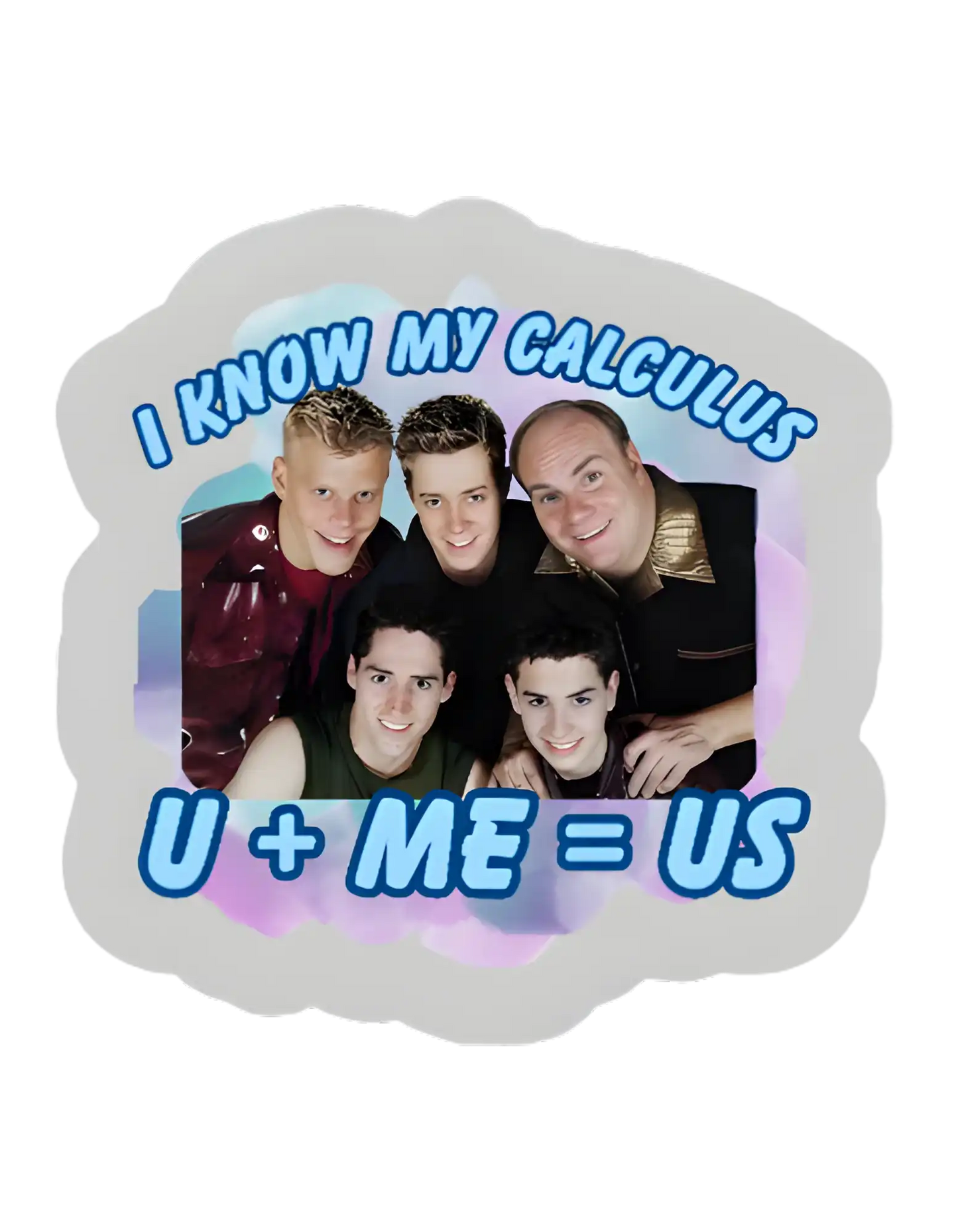 I Know My Calculus U + Me = Us Premium Vinyl Sticker