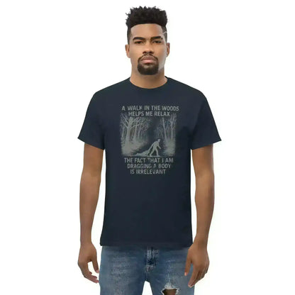 Walking In The Woods True Crime Humor - Unisex Tee - Cady Creations