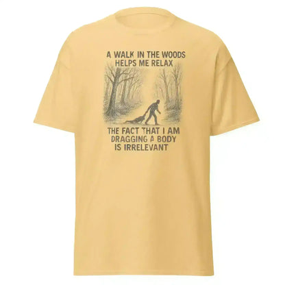 Walking In The Woods True Crime Humor - Unisex Tee - Cady Creations