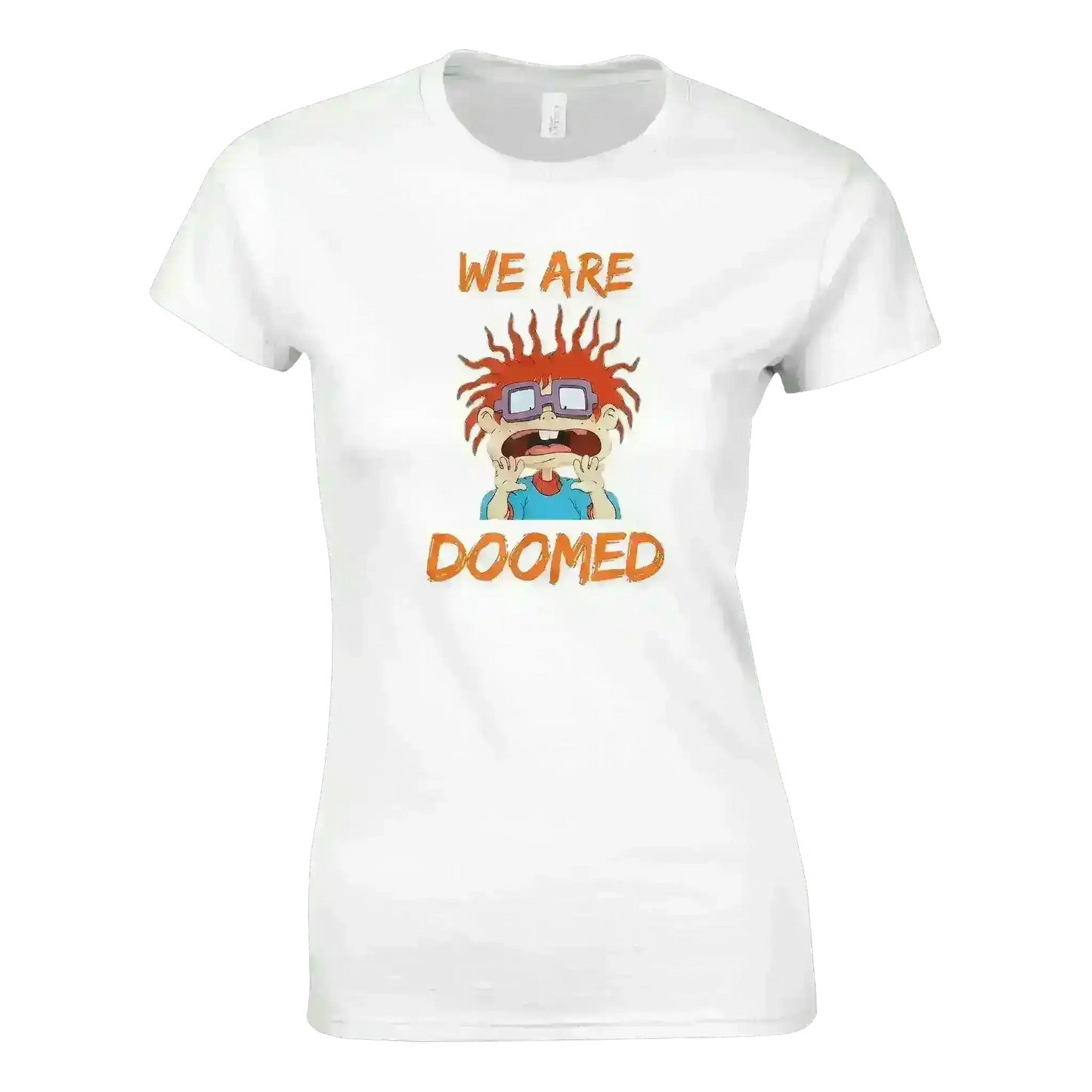 We Are Doomed - Fitted Tee - Cady Creations