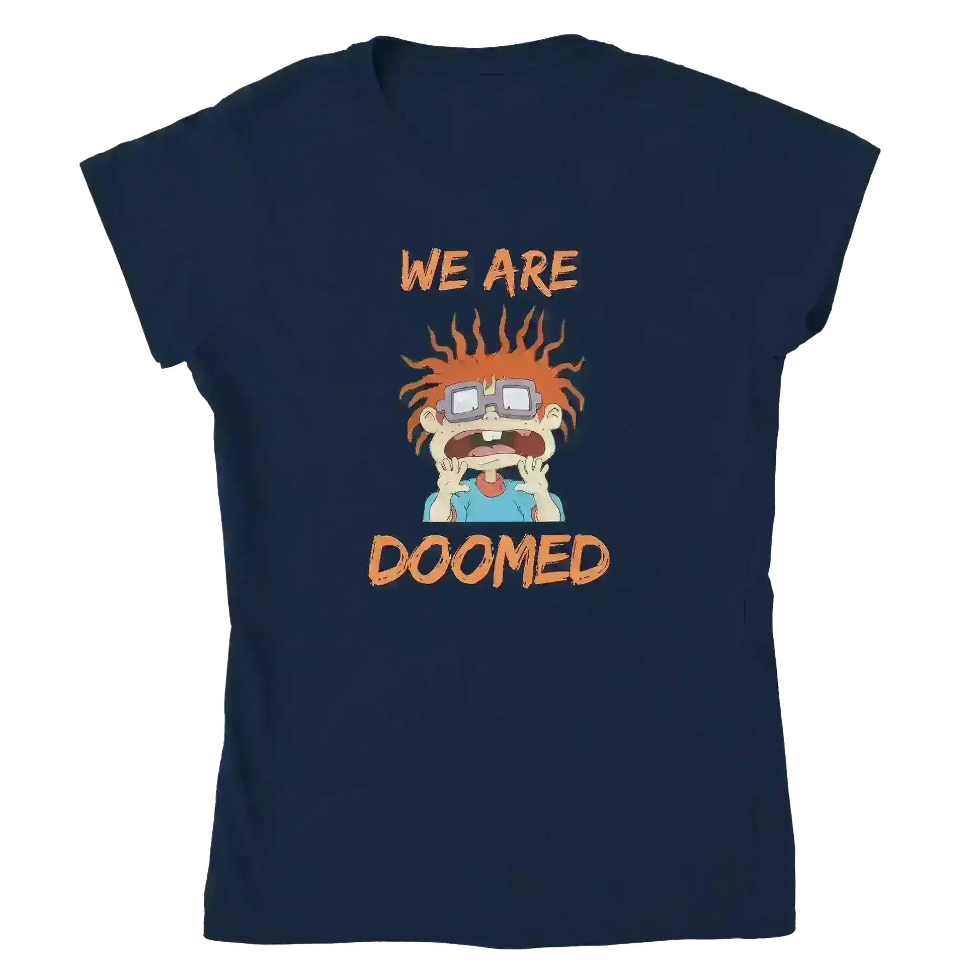 We Are Doomed - Fitted Tee - Cady Creations