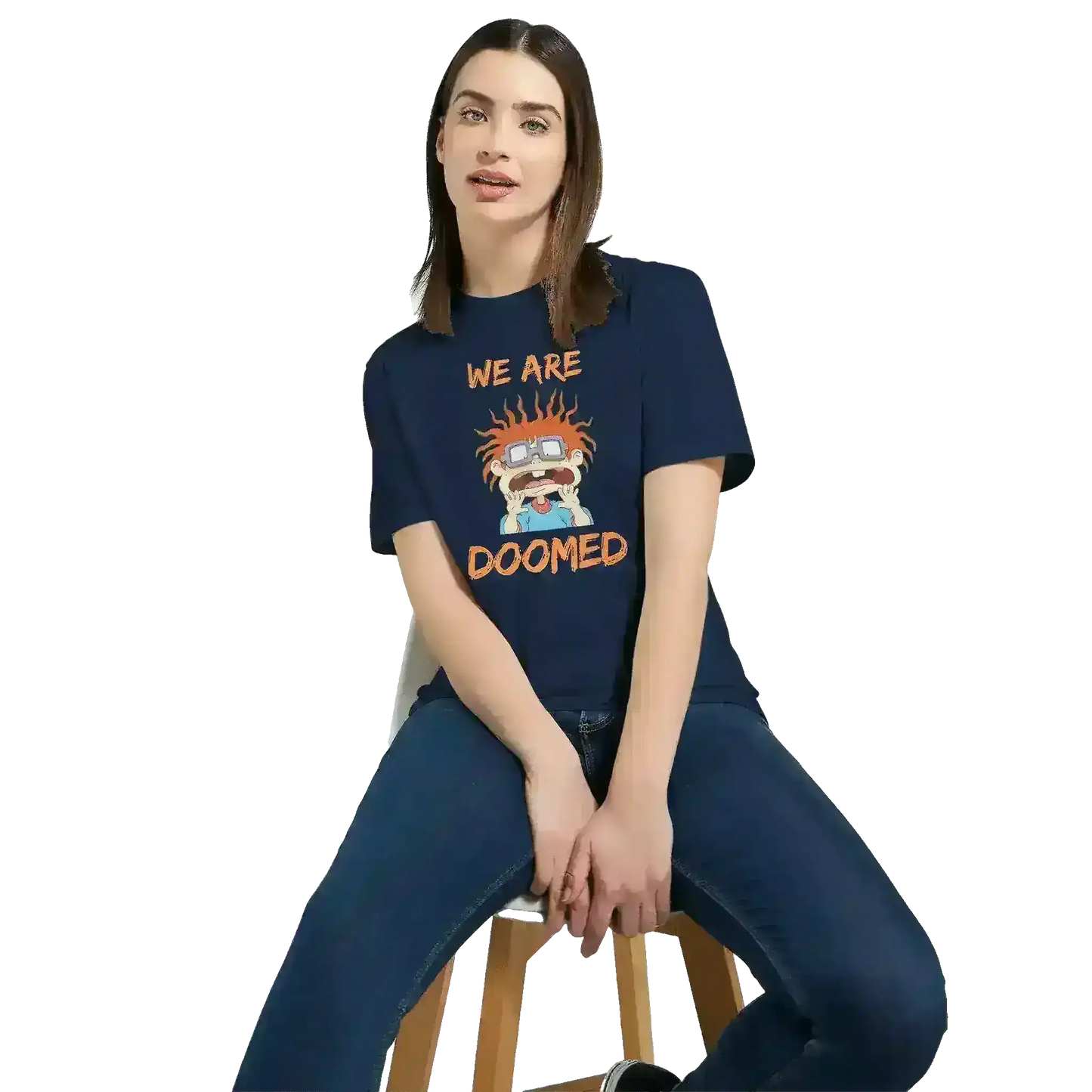 We Are Doomed - Fitted Tee - Cady Creations