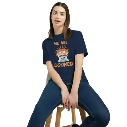 We Are Doomed - Fitted Tee - Cady Creations