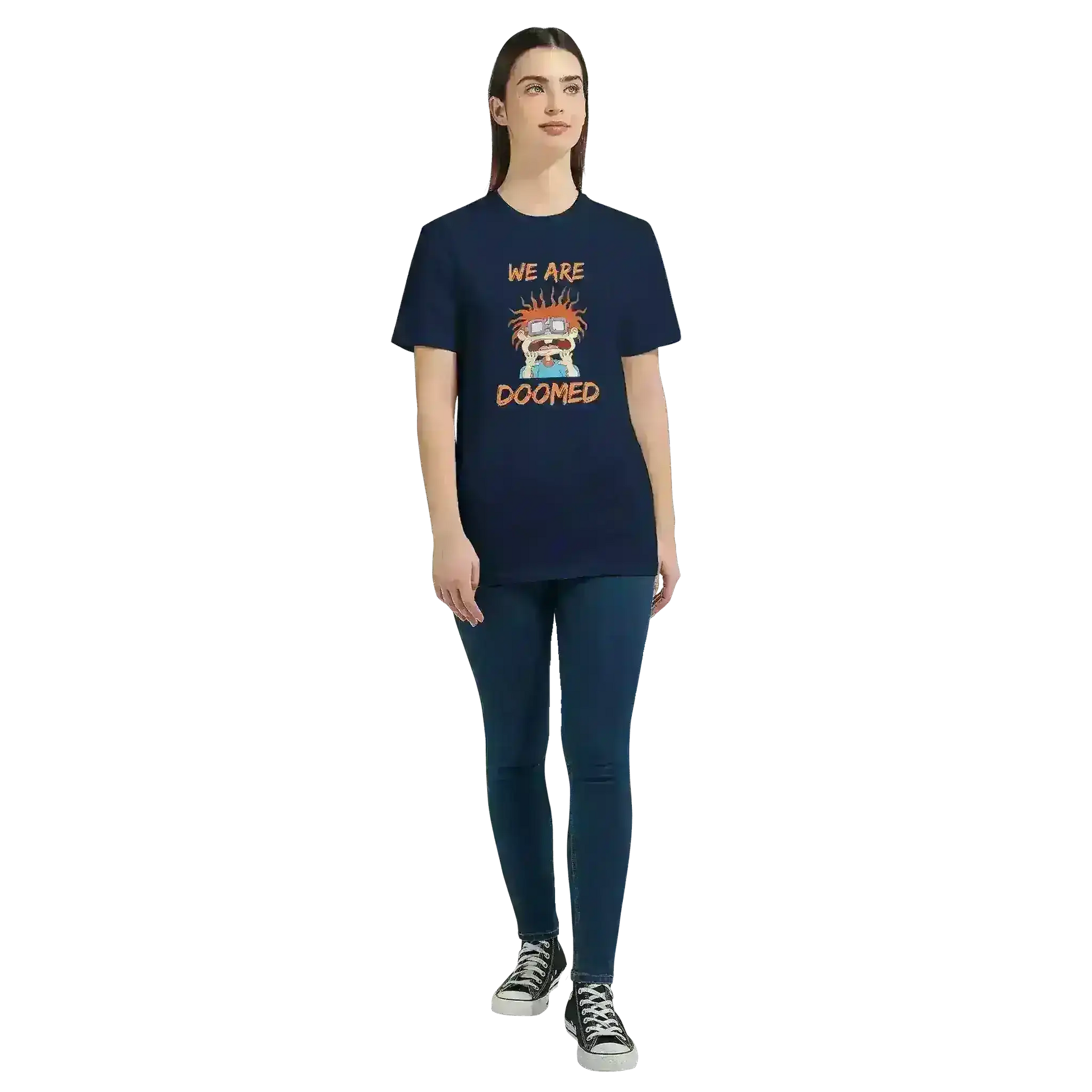 We Are Doomed - Fitted Tee - Cady Creations