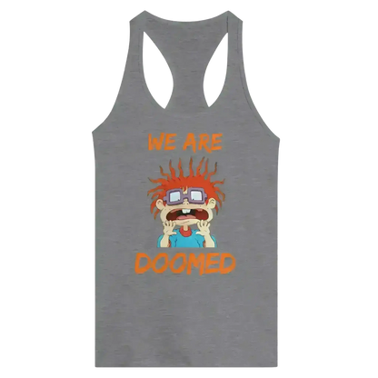 We Are Doomed - Racerback Tank - Cady Creations