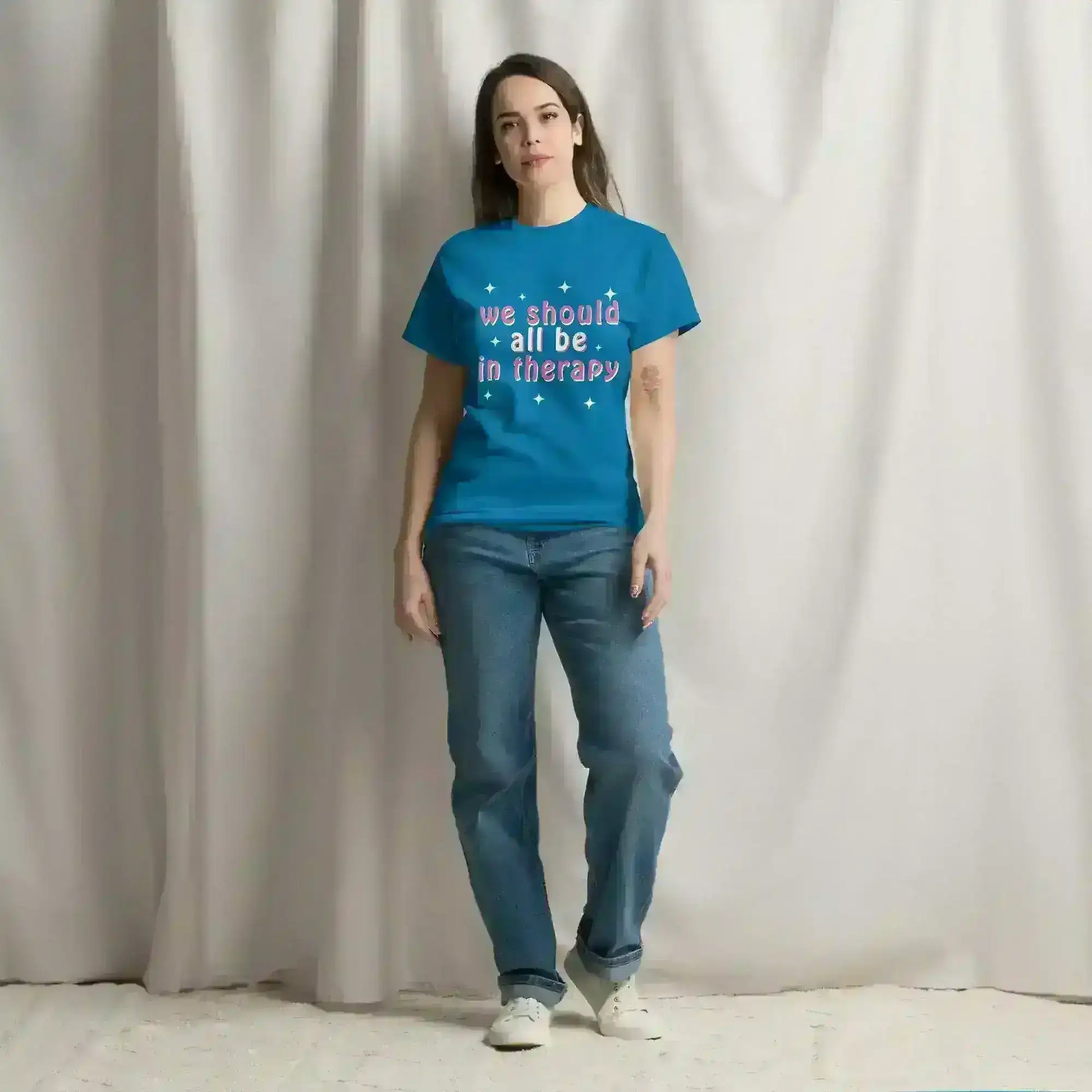 We Should All Be In Therapy - Unisex Tee - Cady Creations