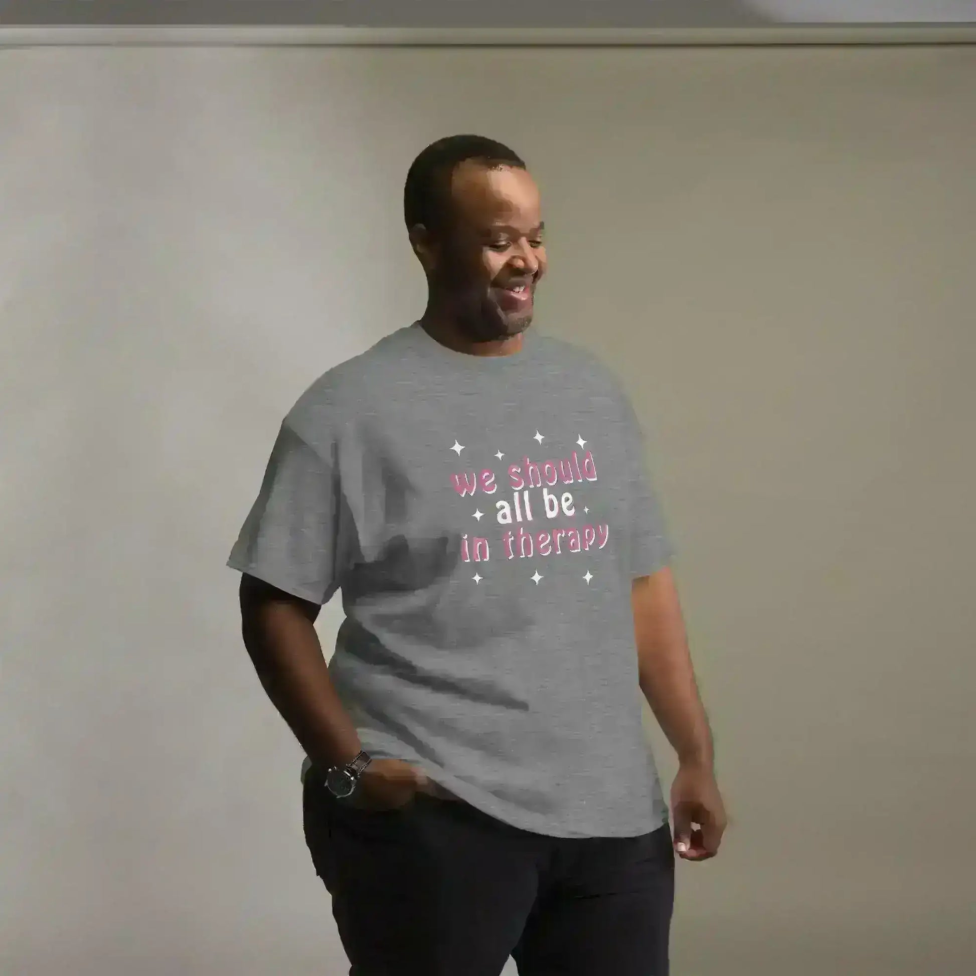 We Should All Be In Therapy - Unisex Tee - Cady Creations