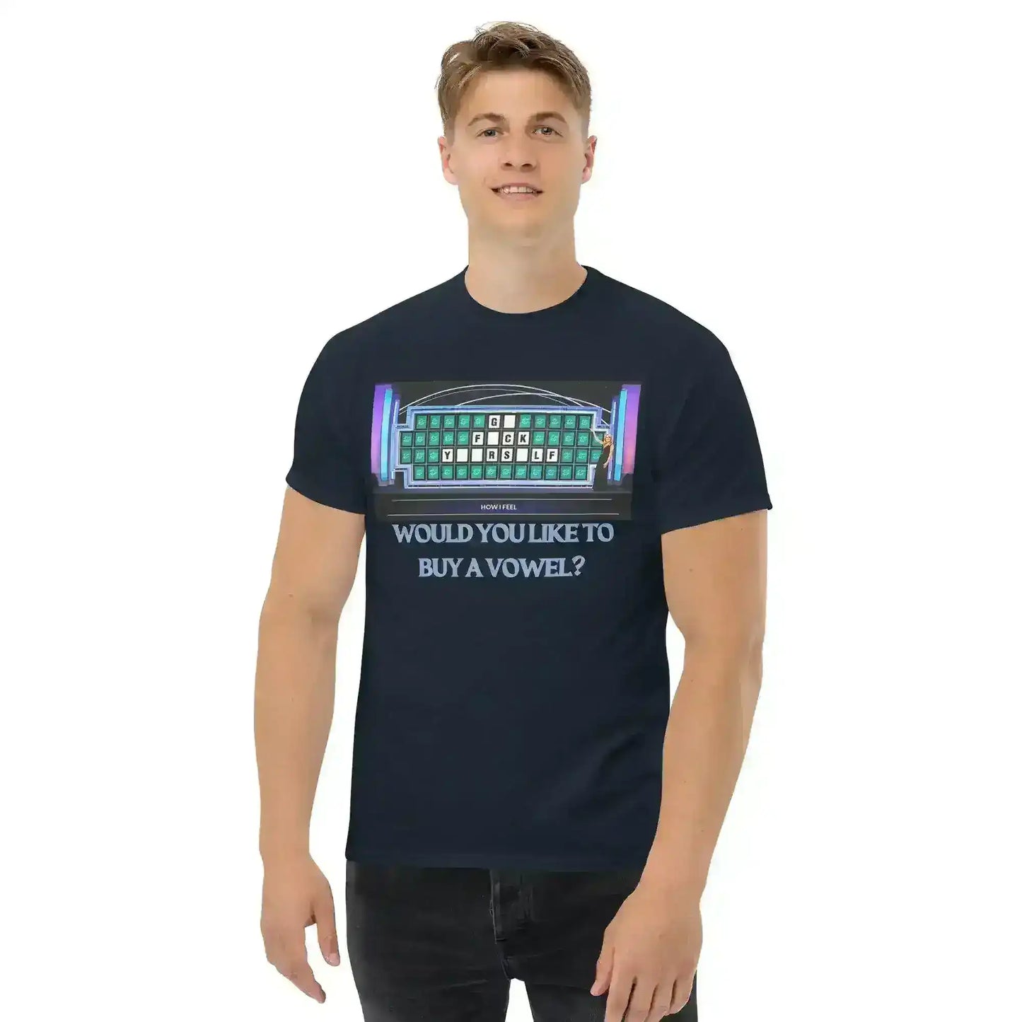 Wheel of Attitude Puzzle Unisex Graphic Tee - Cady Creations