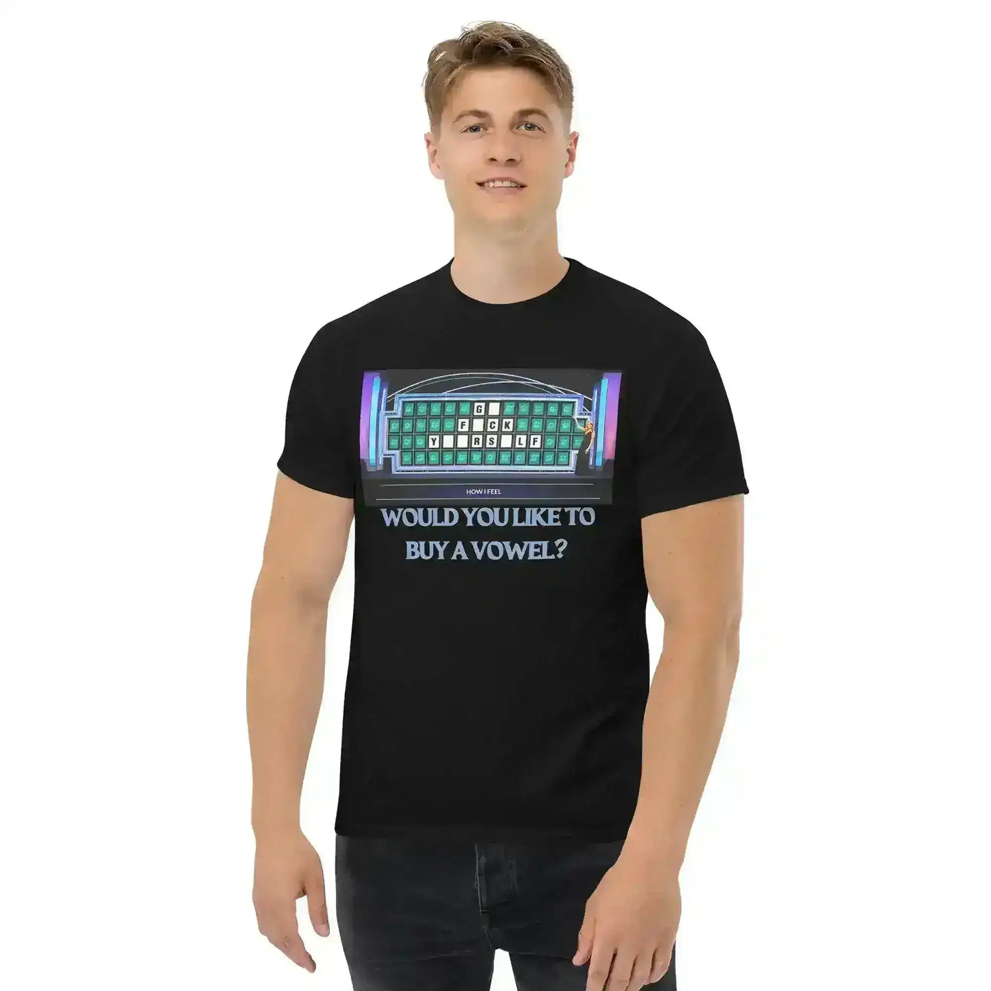 Wheel of Attitude Puzzle Unisex Graphic Tee - Cady Creations