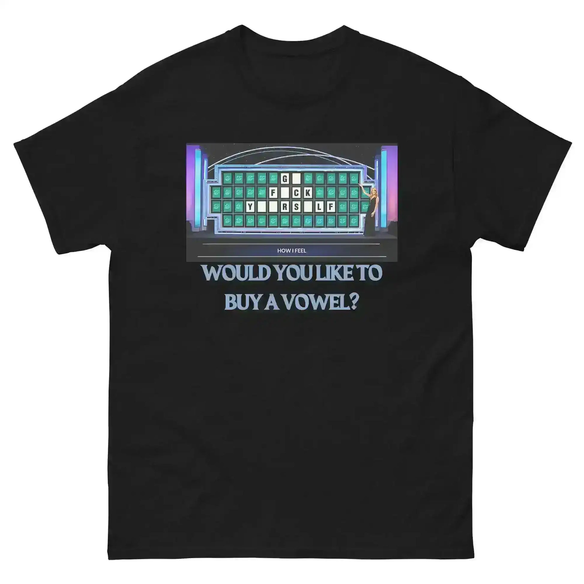Wheel of Attitude Puzzle Unisex Graphic Tee - Cady Creations