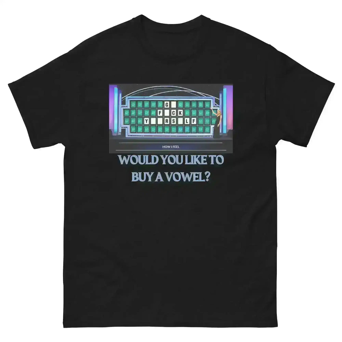 Wheel of Attitude Puzzle - Unisex Tee - Cady Creations