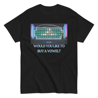 Wheel of Attitude Puzzle - Unisex Tee - Cady Creations
