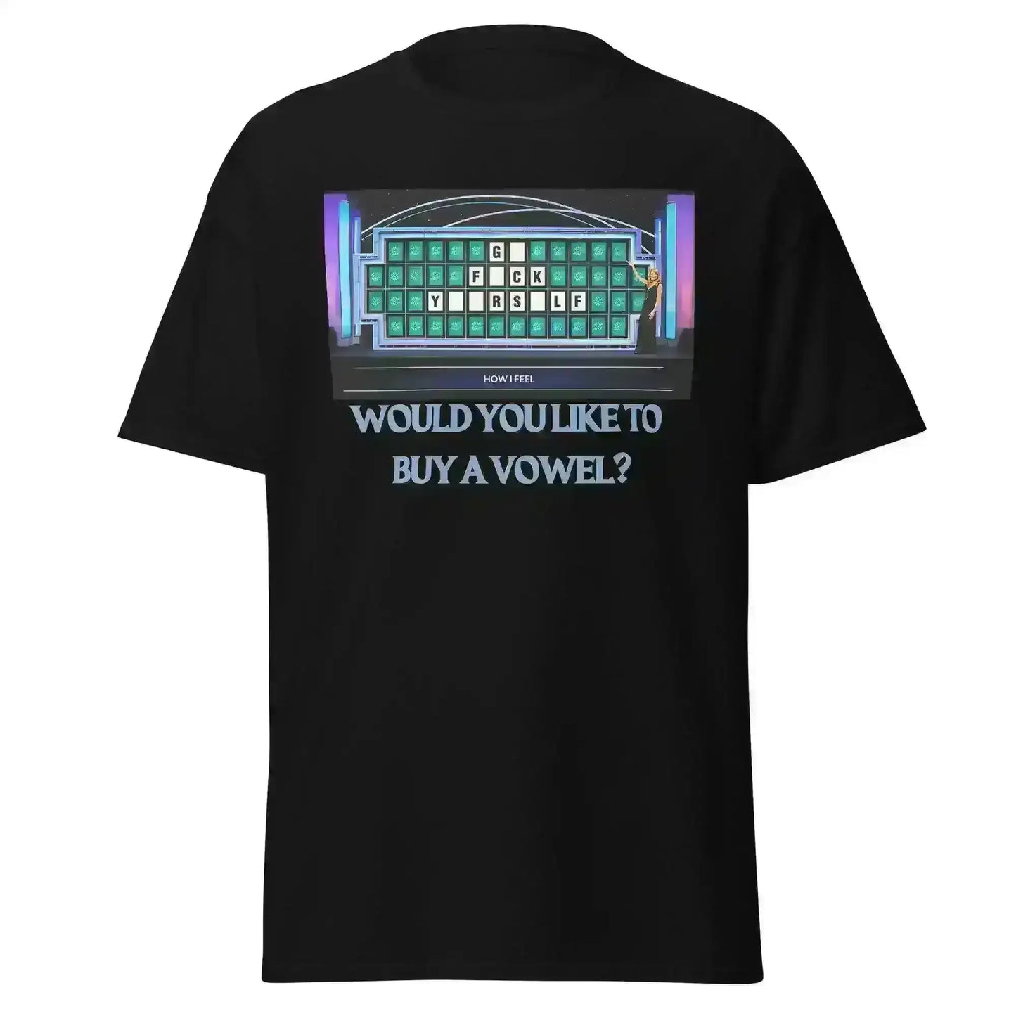 Wheel of Attitude Puzzle - Unisex Tee - Cady Creations