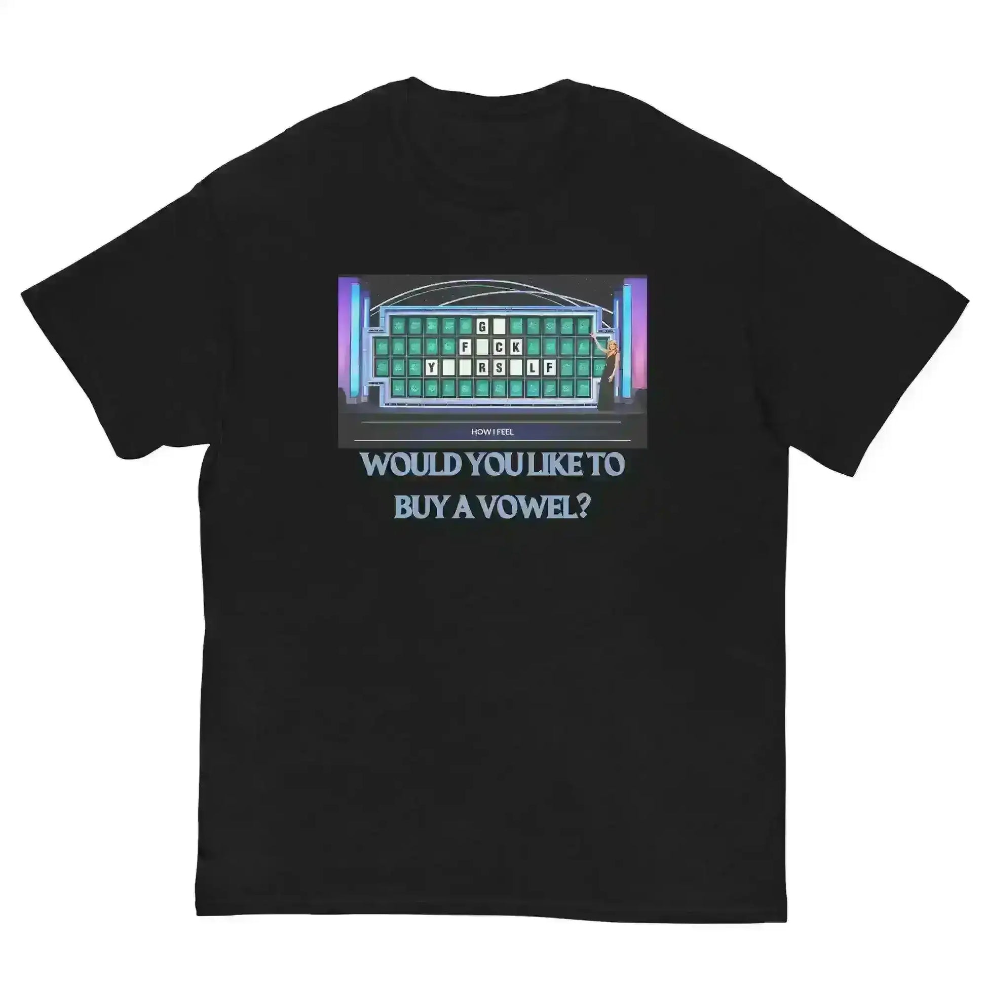 Wheel of Attitude Puzzle - Unisex Tee - Cady Creations