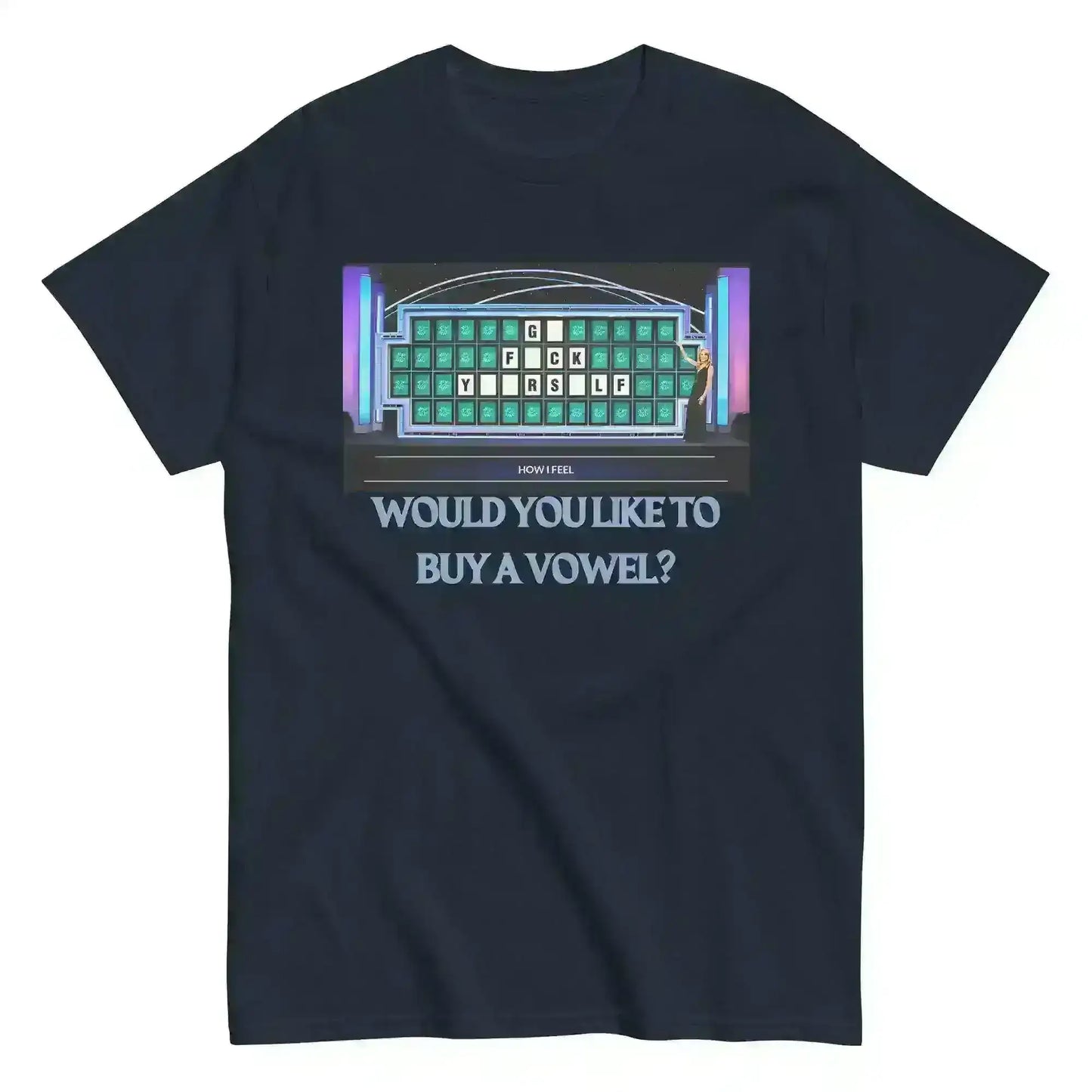 Wheel of Attitude Puzzle - Unisex Tee - Cady Creations