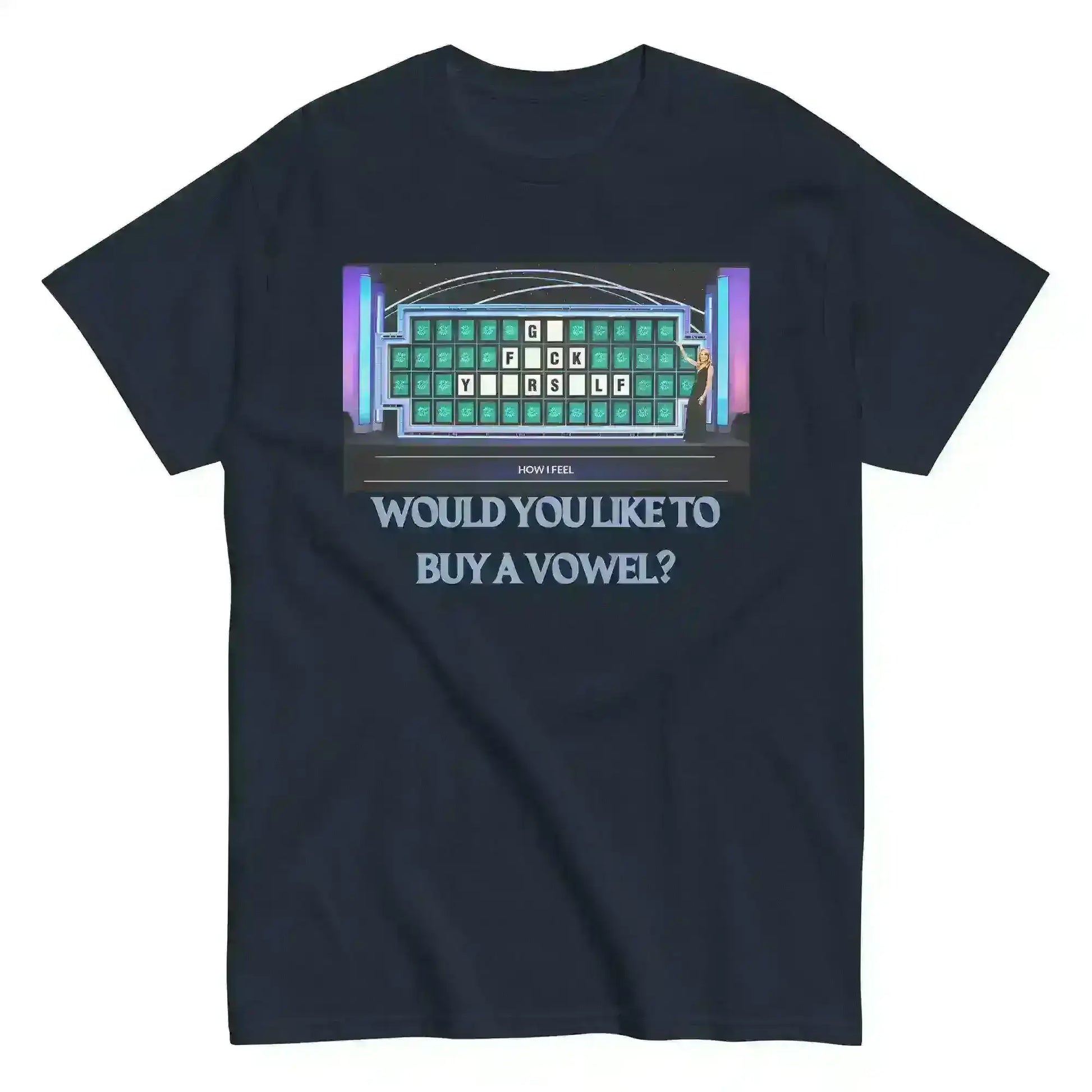 Wheel of Attitude Puzzle - Unisex Tee - Cady Creations