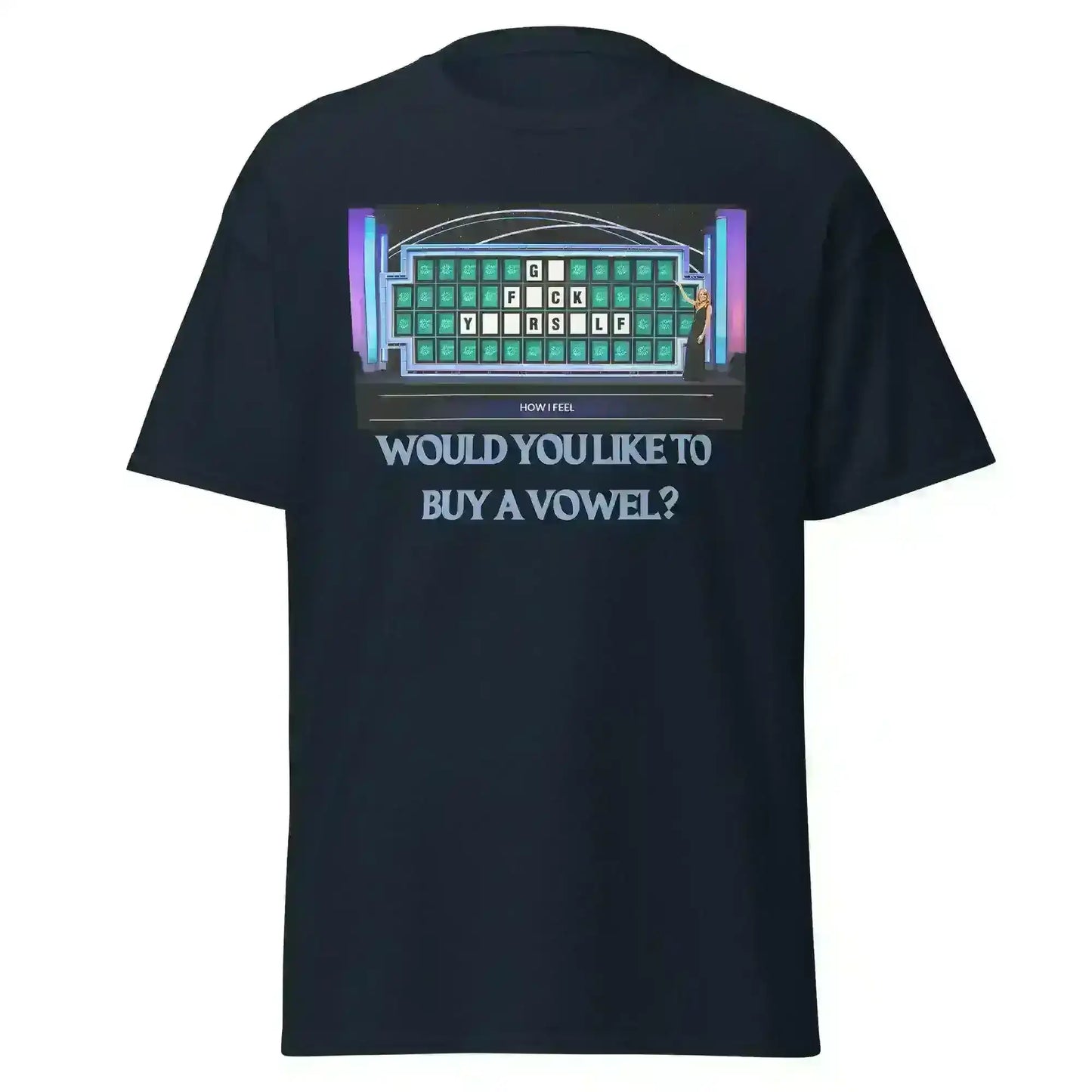 Wheel of Attitude Puzzle - Unisex Tee - Cady Creations