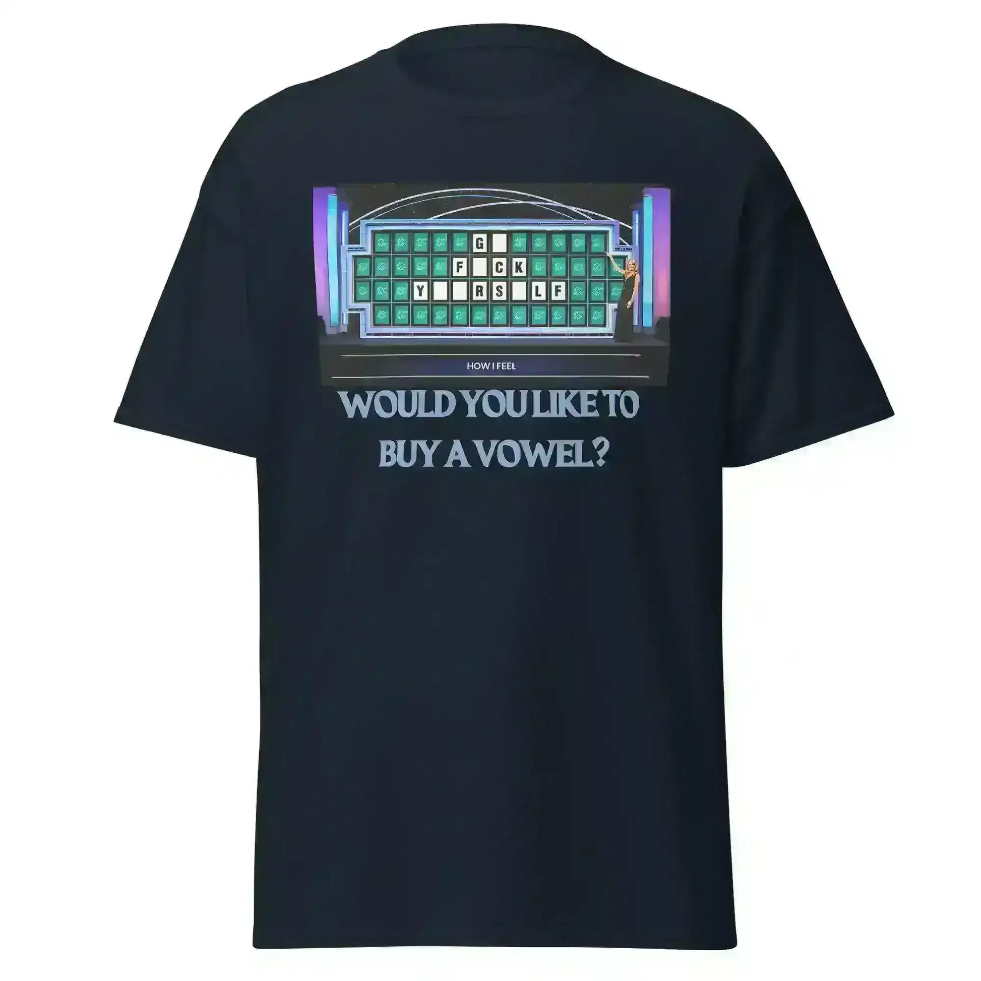 Wheel of Attitude Puzzle - Unisex Tee - Cady Creations