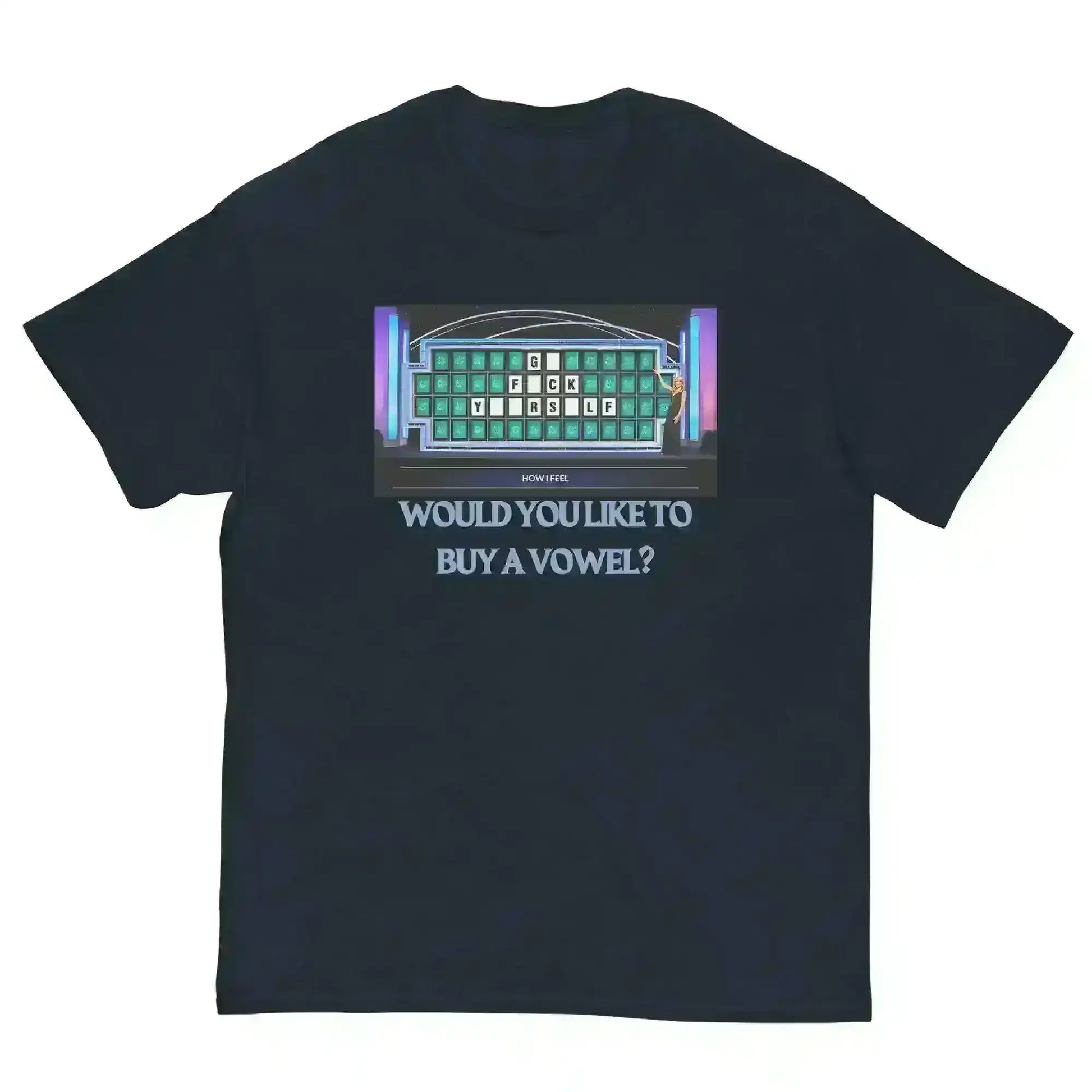Wheel of Attitude Puzzle - Unisex Tee - Cady Creations