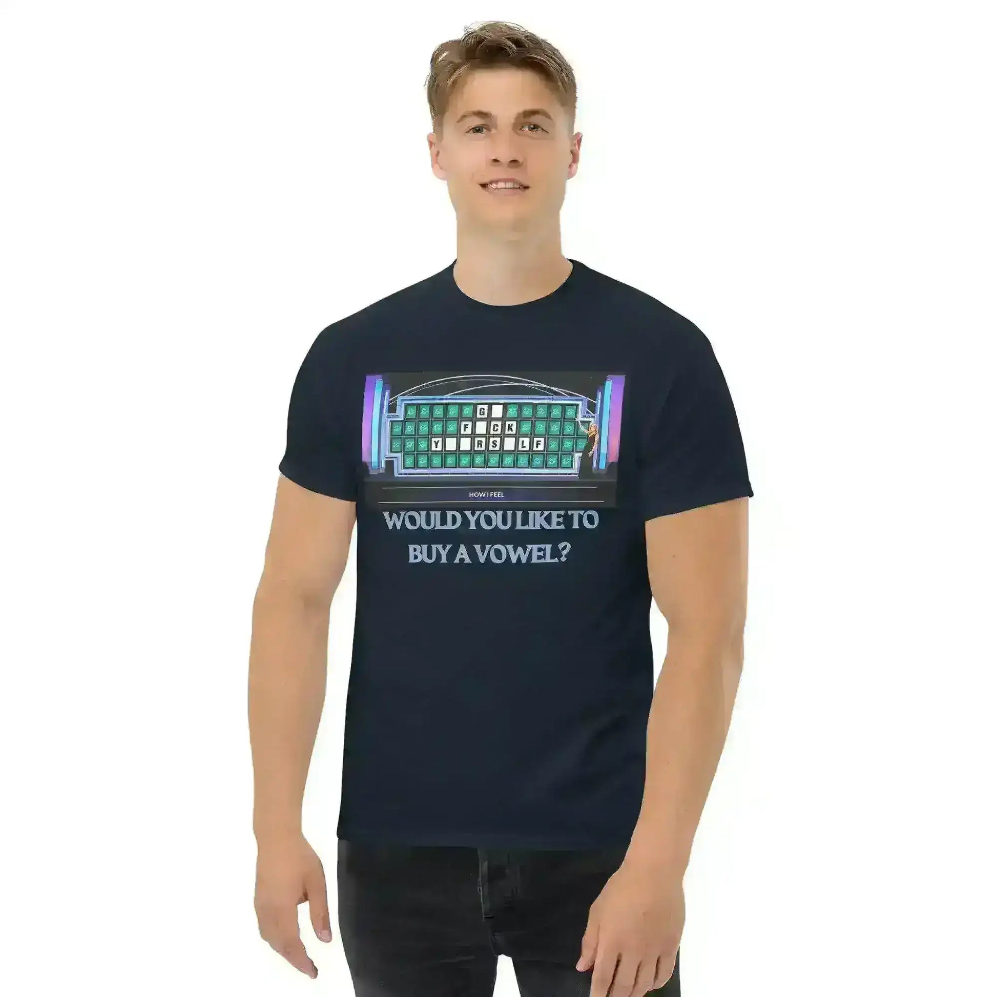 Wheel of Attitude Puzzle - Unisex Tee - Cady Creations