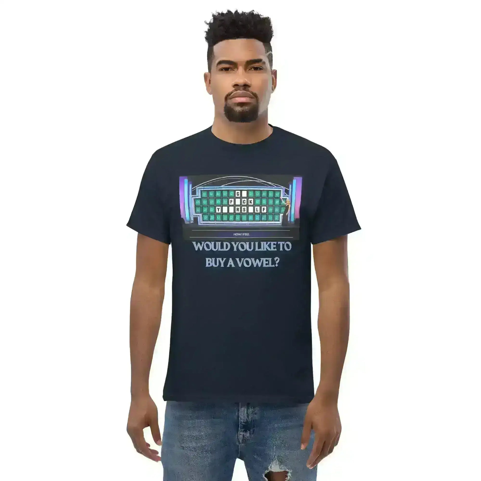 Wheel of Attitude Puzzle - Unisex Tee - Cady Creations