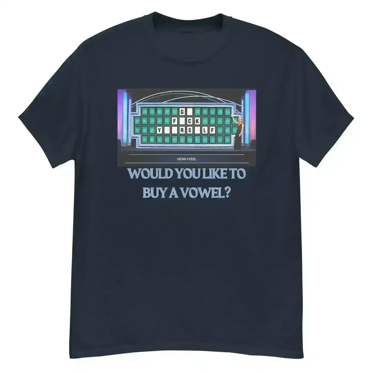 Wheel of Attitude Puzzle - Unisex Tee - Cady Creations