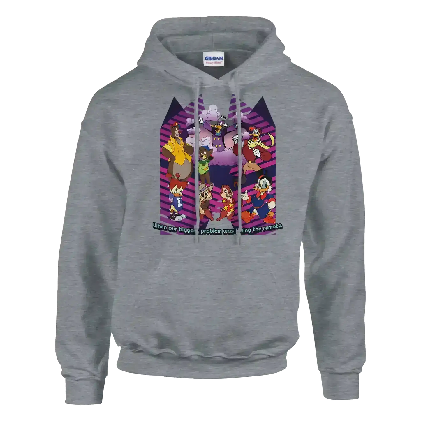 When Our Biggest Problem Was Losing The Remote Pullover Hoodie - Cady Creations