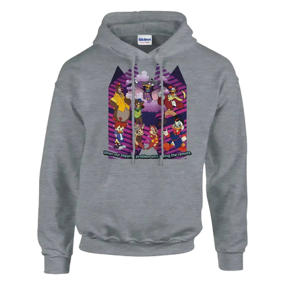 When Our Biggest Problem Was Losing The Remote Pullover Hoodie - Cady Creations