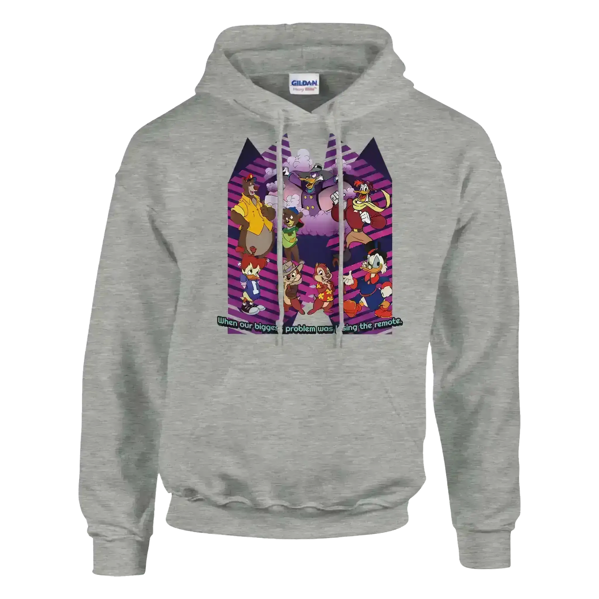 When Our Biggest Problem Was Losing The Remote Pullover Hoodie - Cady Creations