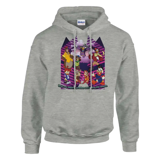 When Our Biggest Problem Was Losing The Remote Pullover Hoodie - Cady Creations