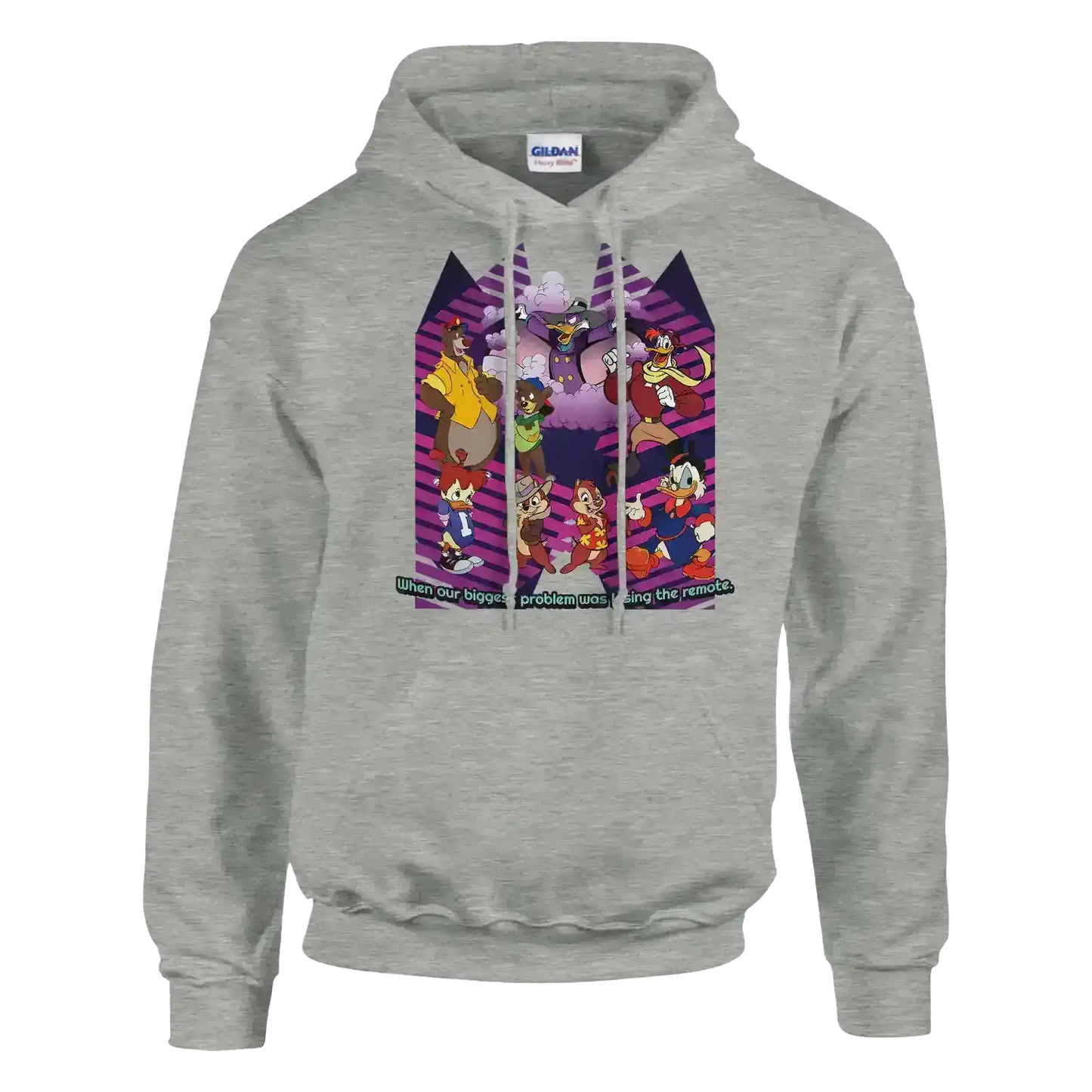 When Our Biggest Problem Was Losing The Remote Pullover Hoodie - Cady Creations